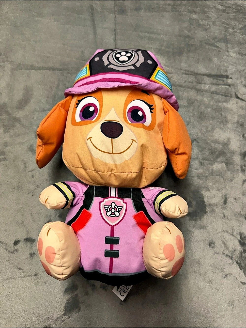 Paw Patrol Skye Plush 2025 Pink Uniform Hat Spin Master Stuffed Toy waterproof